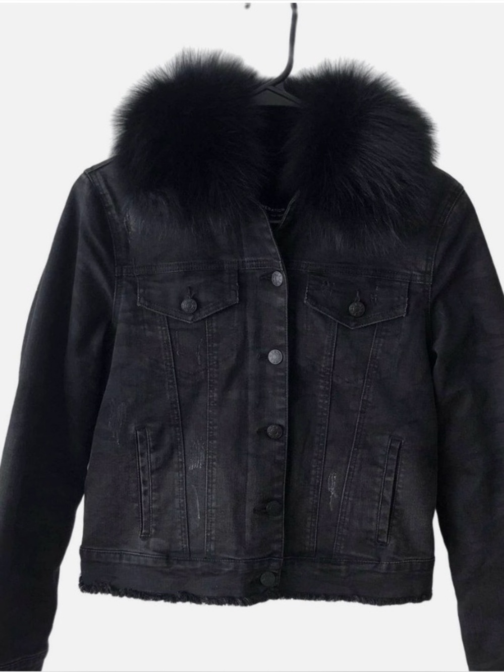 Women’s Generation Love fur lined denim jacket XS